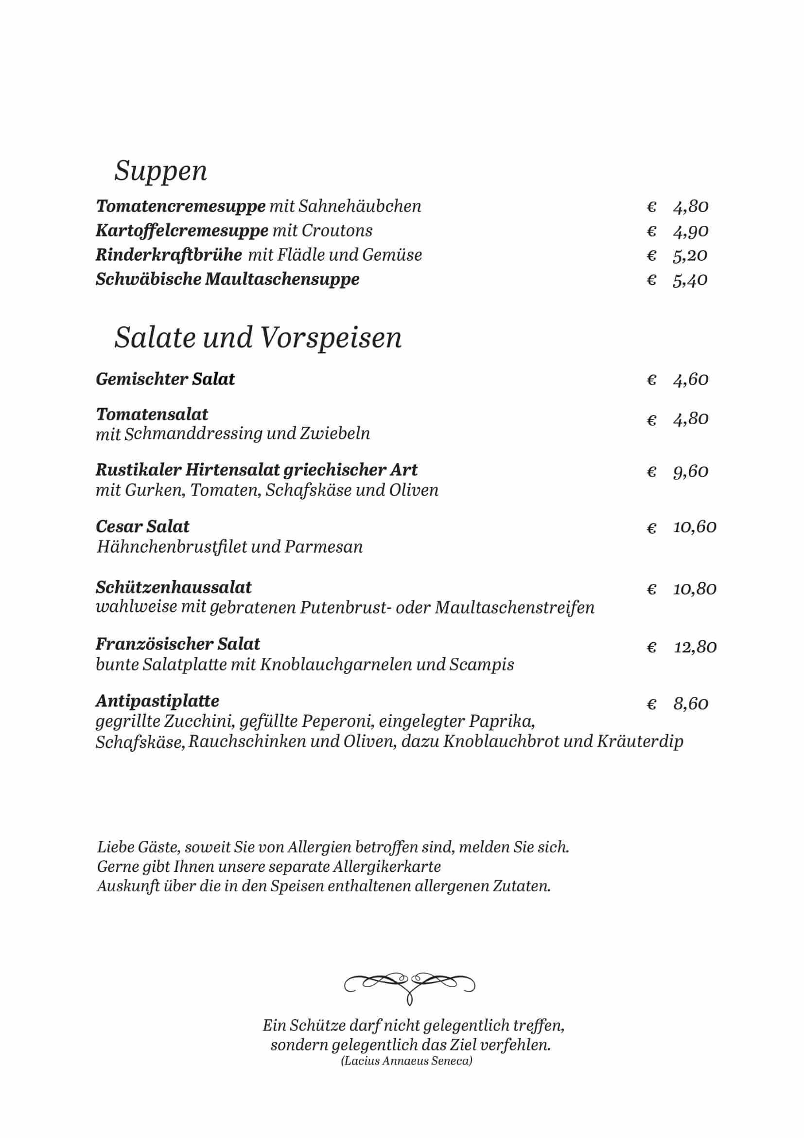 speisekarte Suppen Vorspeisen 2019-1